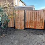 hout beton schutting Douglas